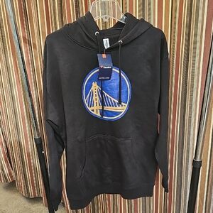 Fanatics Black Hoodie with Blue and Gold Design